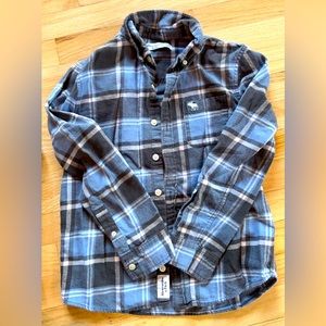 Abercrombie flannel shirt boys size 10